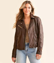 Load image into Gallery viewer, Mauritius Maysie Leather Jacket