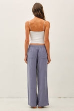 Load image into Gallery viewer, 29" INSEAM TENCEL WIDE LEG PANTS: EARTH GREY / S