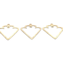 Load image into Gallery viewer, Arrowhead Charm (Gold Finished/Silver Plated) | Purity Beads: Silver Plated / 41mmX30mm