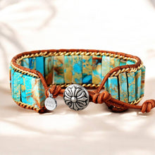 Load image into Gallery viewer, Handmade Turquoise Jasper Energy Bracelet