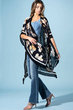 Load image into Gallery viewer, Moonlit Floral Kimono