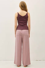 Load image into Gallery viewer, 29" INSEAM TENCEL WIDE LEG PANTS: EARTH GREY / S