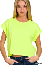 Load image into Gallery viewer, `Cotton Short Sleeve Tee: DUSTYTEAL-163871 / M
