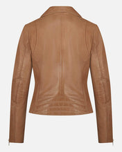 Load image into Gallery viewer, Phoenix | Leather Moto Jacket: White / S
