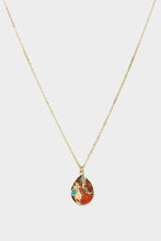 Load image into Gallery viewer, 18Kgp Mojave Mixed Gemstone Pendant