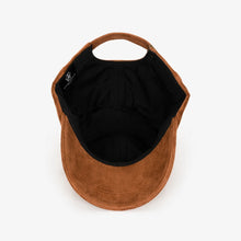 Load image into Gallery viewer, Vegan Suede Hat - Brown