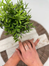 Load image into Gallery viewer, Silver Plated Adjustable Ring - Open Circle