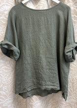 Load image into Gallery viewer, Ella Italian Linen Top - OS
