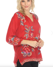 Load image into Gallery viewer, Johnny Was Zadonia Nemma Embroidered Top - S