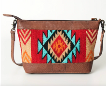 Load image into Gallery viewer, Handmade Leather Saddle Blanket Crossbody