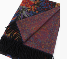 Load image into Gallery viewer, Peacock Petal Shawl Scarf
