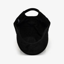 Load image into Gallery viewer, Vegan Suede Baseball Hat-Black