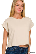 Load image into Gallery viewer, `Cotton Short Sleeve Tee: DUSTYTEAL-163871 / S