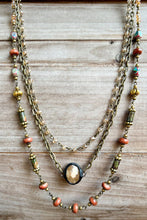 Load image into Gallery viewer, Justina Necklace: Red Jasper