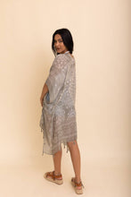 Load image into Gallery viewer, Mandala Tassel Kimono - Olive