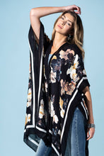 Load image into Gallery viewer, Moonlit Floral Kimono