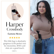 Load image into Gallery viewer, Harper Crossbody: Black Paisley