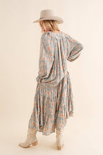 Load image into Gallery viewer, Sonoma Sage Floral Maxi Dress
