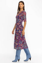 Load image into Gallery viewer, Johnny Was Jade Sayler Mesh Midi Dress S