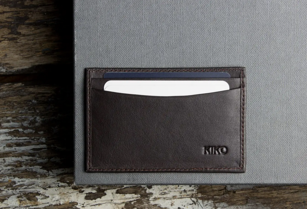 Kiko Classic Card Case - Brown