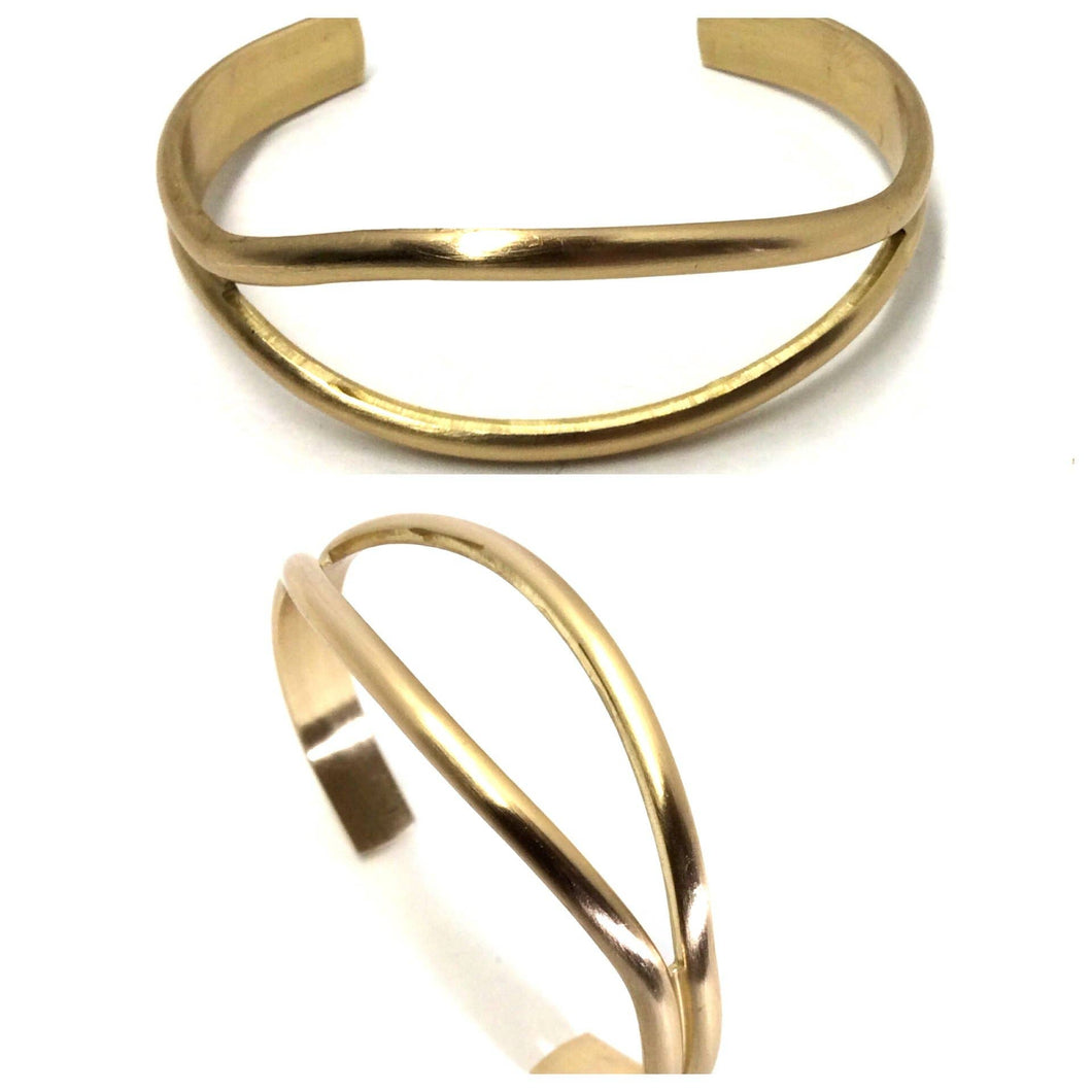 Handmade Brass Cuff 