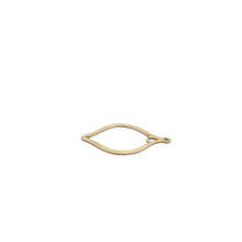 Load image into Gallery viewer, Gold  Finish And Silver plated ,Gunmetal  E-Coated, Brushed Finish, Earring Components, Two Loops Findings, Two Size :47mX30m,39mX29m: Silver Plated / 47mmX30mm
