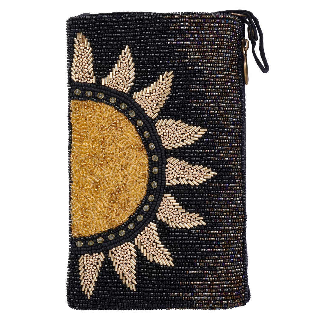 Evening Sun Hand Beaded Crossbody