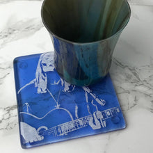 Load image into Gallery viewer, Joni Mitchell Handmade Glass Coaster
