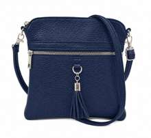 Load image into Gallery viewer, Holly Tassel Front Crossbody 3 New Colors Added: Camel
