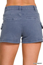 Load image into Gallery viewer, `0223 Utility Pocket Denim Shorts (Stretch) SI-29226: DEEP CAMEL-193081 / M
