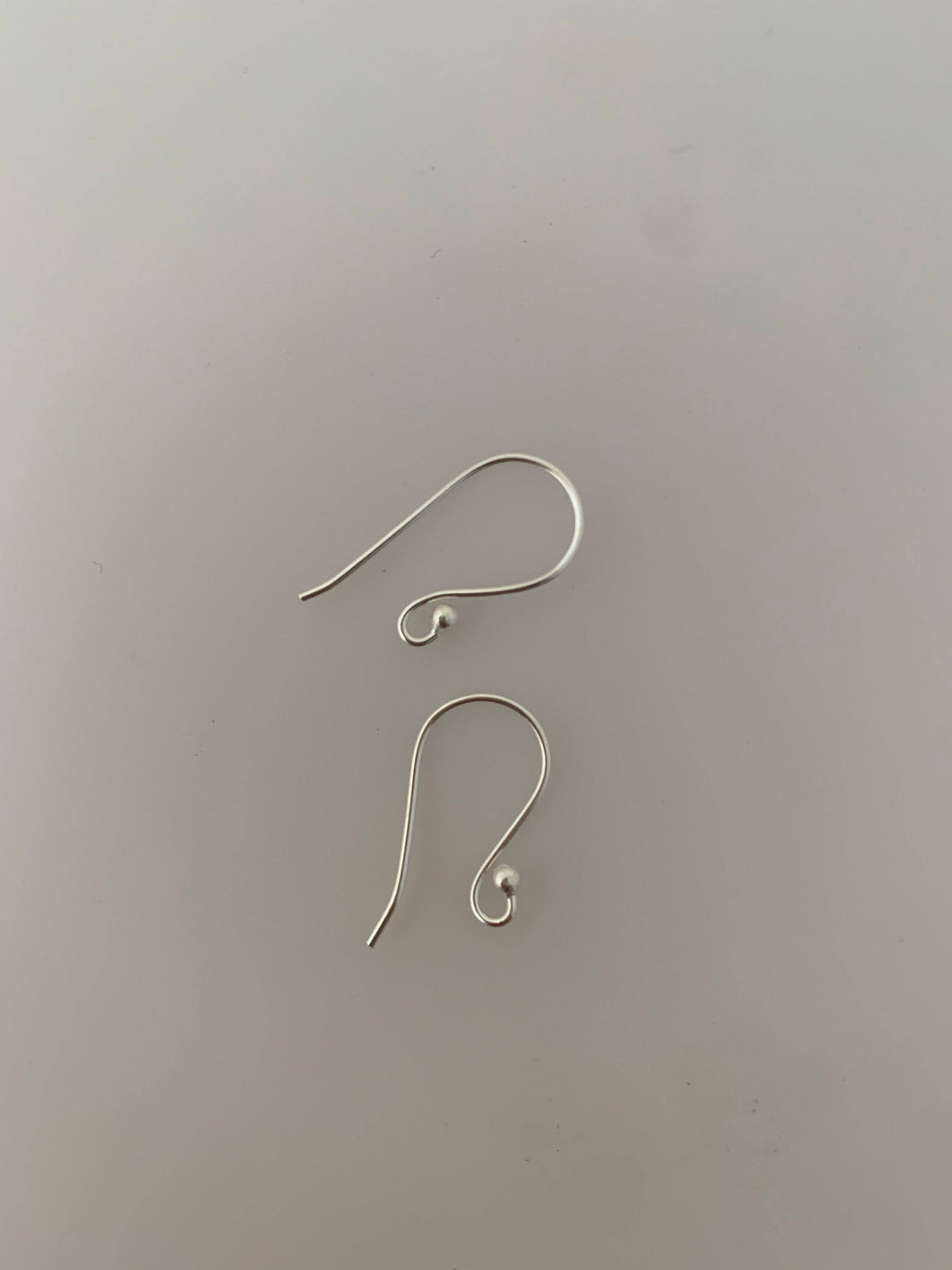 5 Pairs (10 Pcs) 925 Sterling Silver Ball End Ear Wires 20mm | EW5SS