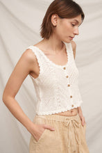 Load image into Gallery viewer, Summertime Crochet Crop Top OS
