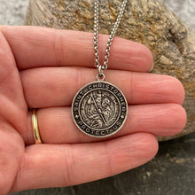 Load image into Gallery viewer, St. Christopher - Protection Necklace
