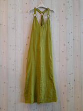 Load image into Gallery viewer, REF 16857 LONG STRAP DRESS 100% LINEN: KAKY
