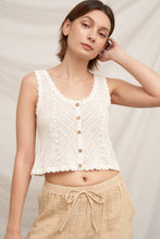 Load image into Gallery viewer, Summertime Crochet Crop Top OS
