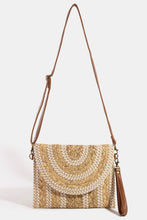 Load image into Gallery viewer, Braided Straw Envelope Bag
