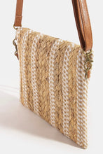 Load image into Gallery viewer, Braided Straw Envelope Bag
