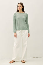 Load image into Gallery viewer, NEW COLOR-LIGHTWEIGHT DROP SHOULDER PULLOVER RIB KNIT: TAUPE / S
