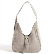 Load image into Gallery viewer, Buckle Faux Suede Bag
