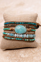 Load image into Gallery viewer, Kelly Wrap Bracelet: Labradorite
