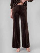 Load image into Gallery viewer, Velvet High Rise Wide Leg Pants
