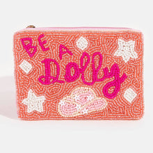 Load image into Gallery viewer, Be A Dolly Seed Beaded Coin Purse
