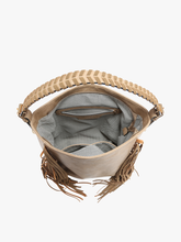Load image into Gallery viewer, Salida Vegan Fringe Hobo Bag - Taupe

