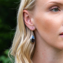 Load image into Gallery viewer, Handcrafted Kashi Semiprecious Stone Earrings - Blue Opal

