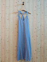 Load image into Gallery viewer, REF 16857 LONG STRAP DRESS 100% LINEN: KAKY
