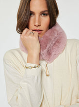 Load image into Gallery viewer, Faux Fur Scarf With Magnetic Closure: Charcoal Grey / One
