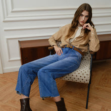 Load image into Gallery viewer, Bayeas High Rise Relaxed Fit Jeans
