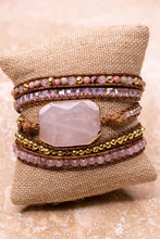 Load image into Gallery viewer, Kelly Wrap Bracelet: Black Mix
