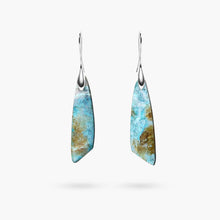 Load image into Gallery viewer, Heavenly Amazonite Silver Earrings
