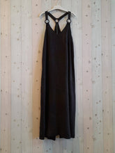 Load image into Gallery viewer, REF 16857 LONG STRAP DRESS 100% LINEN: KAKY
